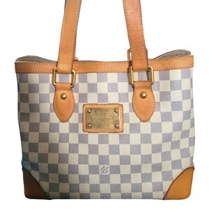 Louis Vuitton Damier Azur Hampstead PM tote bag